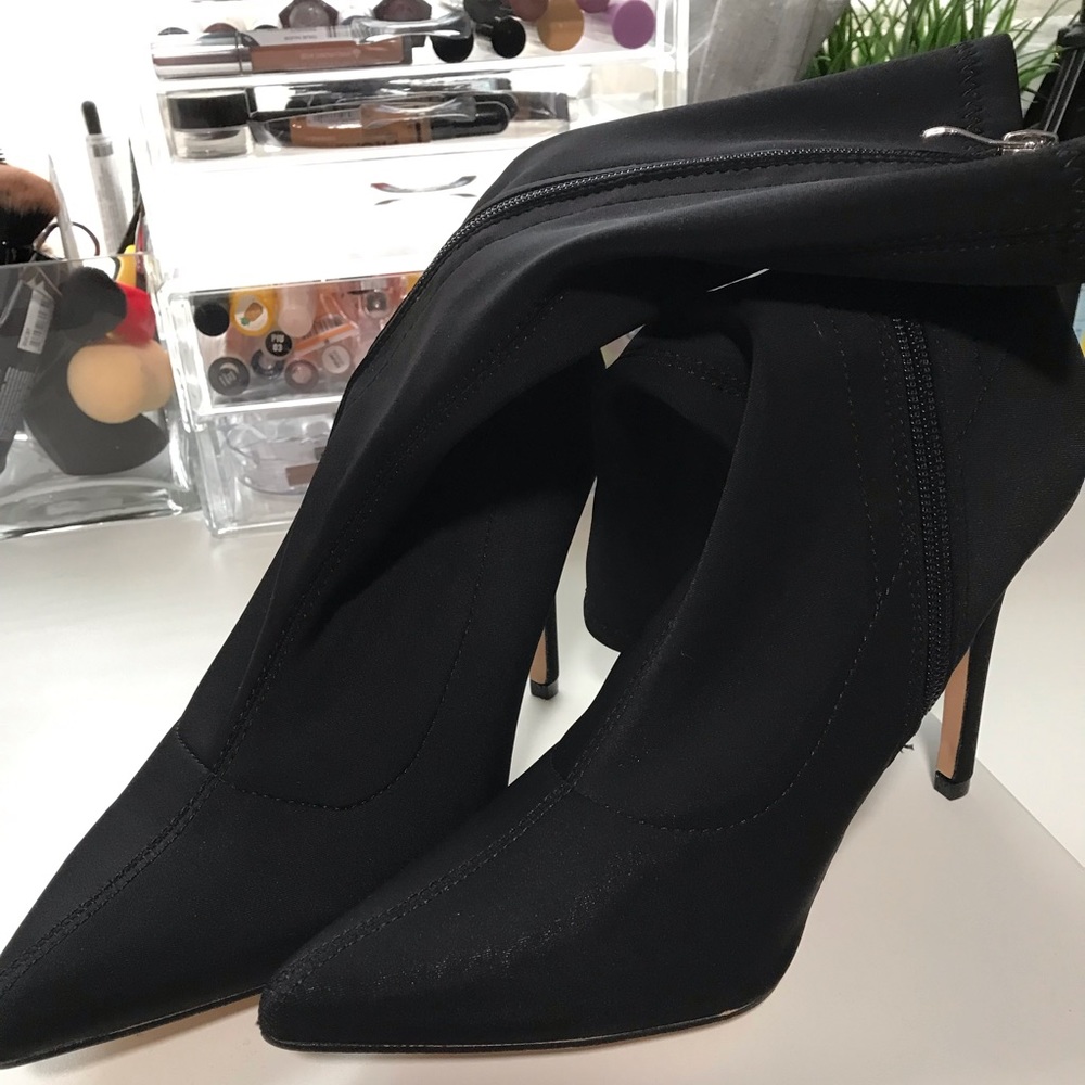 Pointed Toe Ankle Booties US 9 UK 7